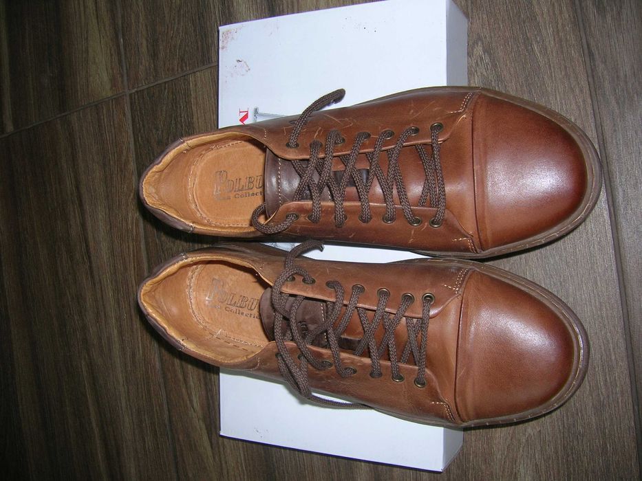 Nowe Buty męskie skórzane