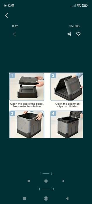 Toaleta turystyczna przenośna