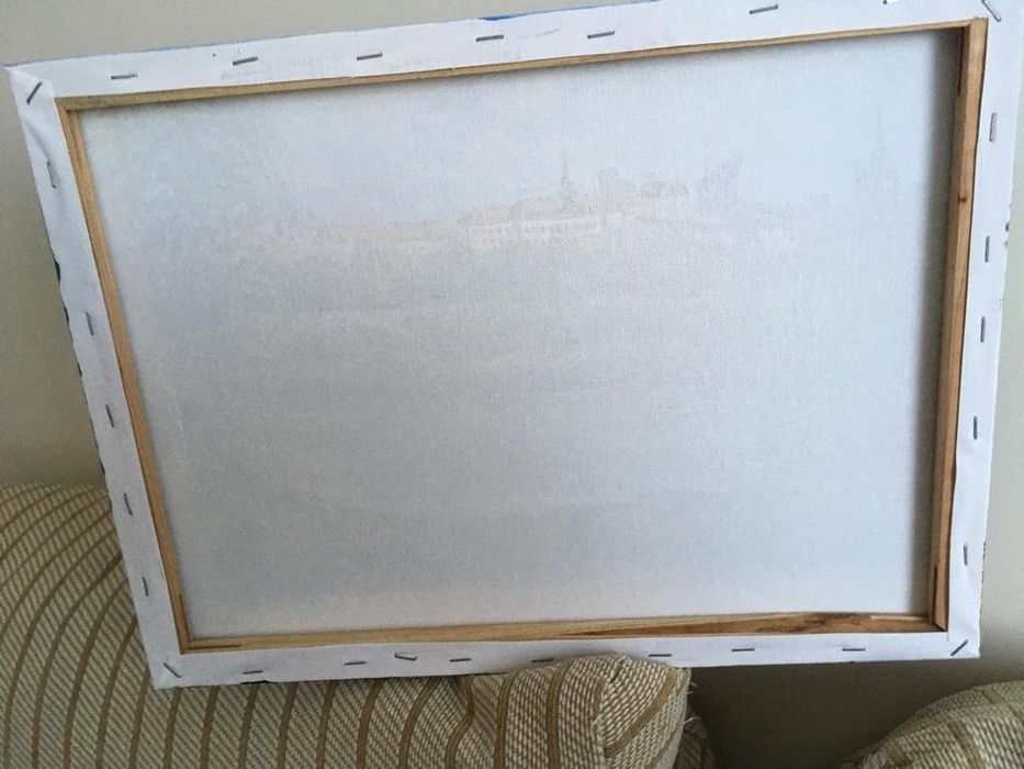 Obraz Warszawa,  ręcznie malowany,  30x40