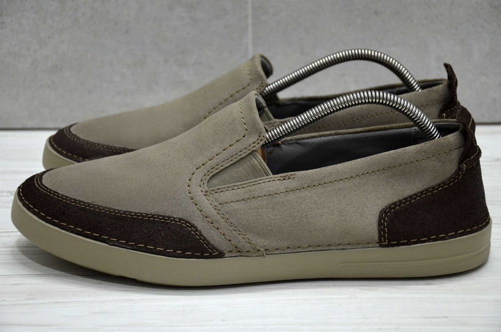 Clarks, оригінал замшеві мокасини