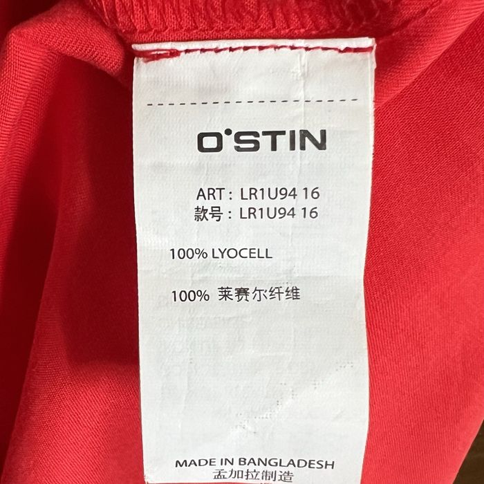 Сукня/сарафан Ostin з ліоцелу, червона