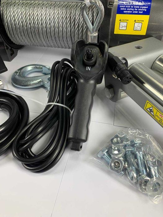 Лебідки для важких автоевакуаторів, вантажівок і будтехніки 12-24V