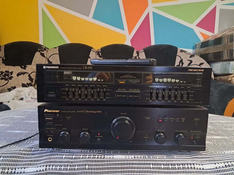 Zestaw Pioneer A-607R i GR-555