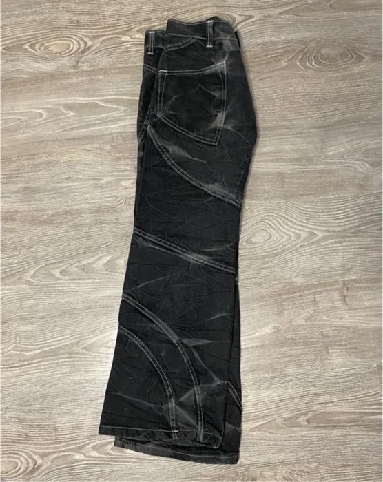 Kone helsinki джинси 2yk casual авангард 30 розмір чорні