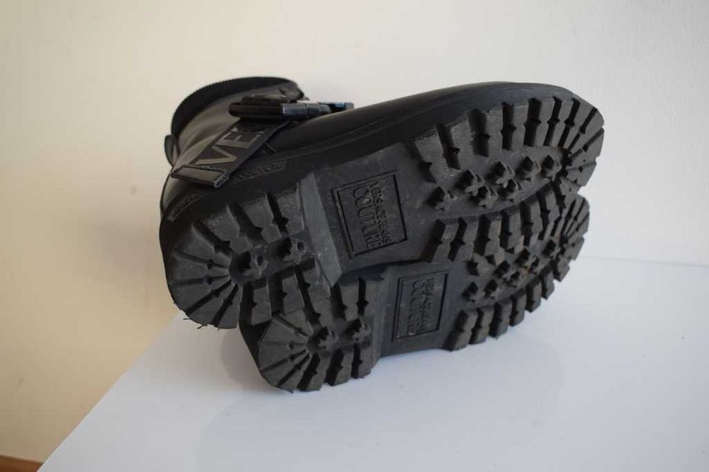 Versace Jeans Couture buty czarne skórzane męskie 41 trapery