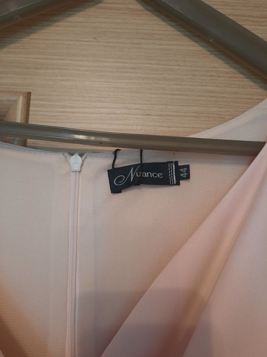 Sukienka damska na ślub wesele inne przyjęcia Rozmiar 44 46 różowa