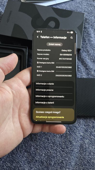 Samsung galaxy s22 plus Amoled 120 Hz Android 16