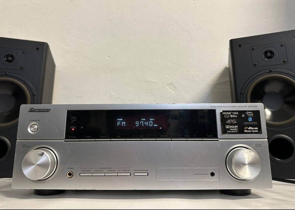 Pilot! Amplituner PIONEER VSX-520s, HDMI, 5*130 Watt.