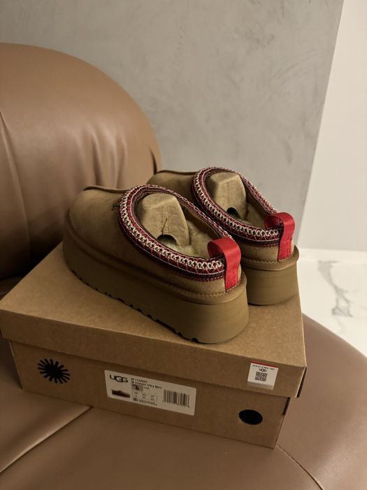 SALE Avstralia UGG Tasman Tazz Slipper Platform Chestnut (in box)