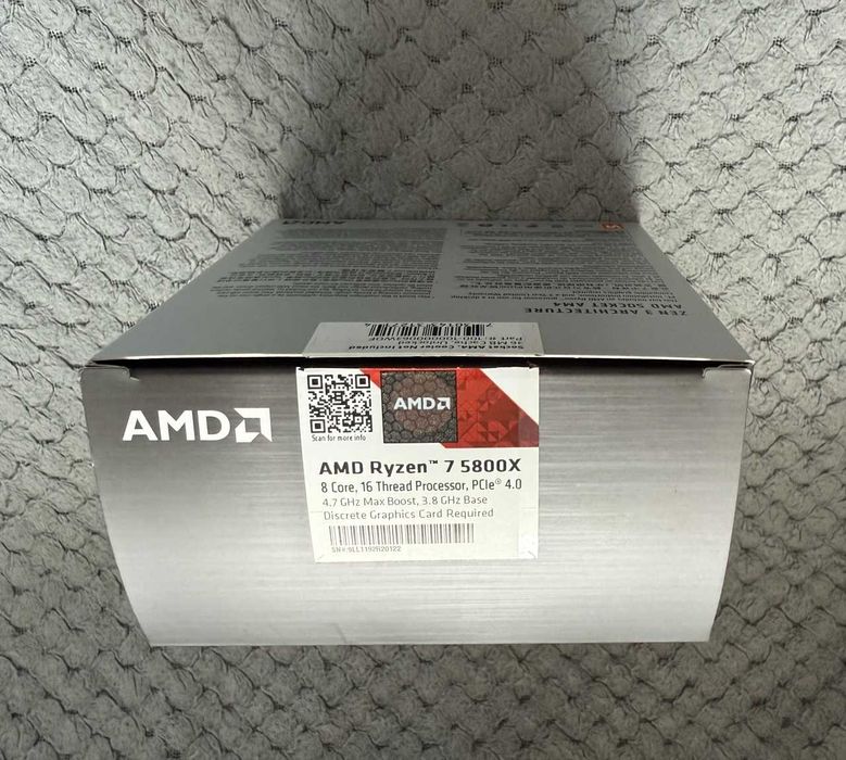 AMD Ryzen 7 5800X BOX