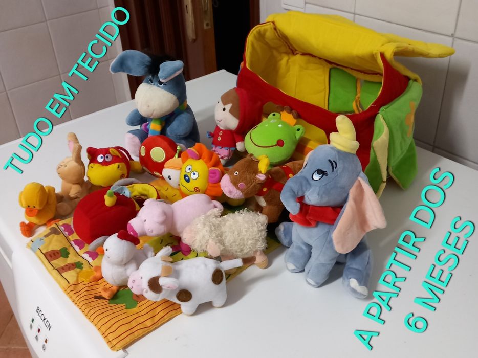 MALA DE CRIANÇA,BEBÉ PARA BRINCAR + 6 MESES. Didático,Casa,Quarto,Sala,Infantário.