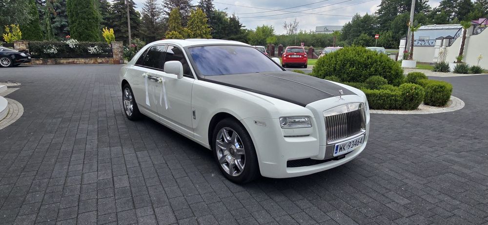 Rolls-Royce  auto do ślubu rolls royce wynajem na wesele ślub
