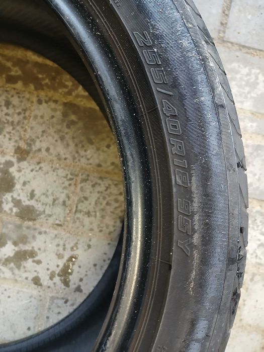 2x używane opony letnie 255/40 R18 Yokohama Gwarancja Montaż