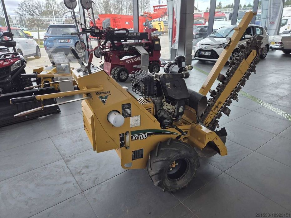 Vermeer RT100 - Koparka łańcuchowa - Serwis nowy - Super STAN
