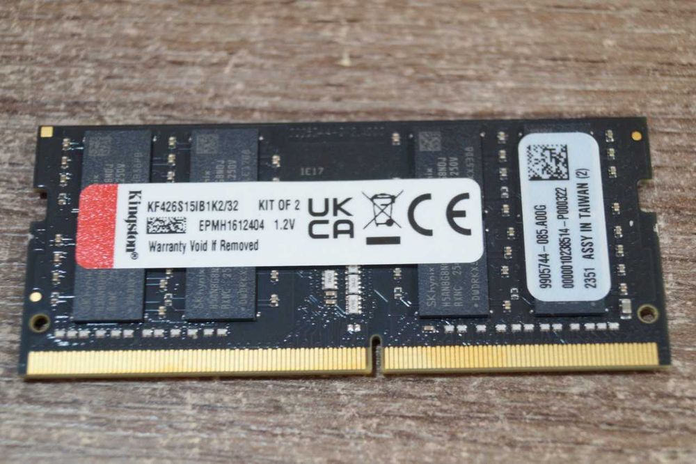 Пам'ять для ноутбуків Kingston FURY 16 GB DDR4 TVOYO