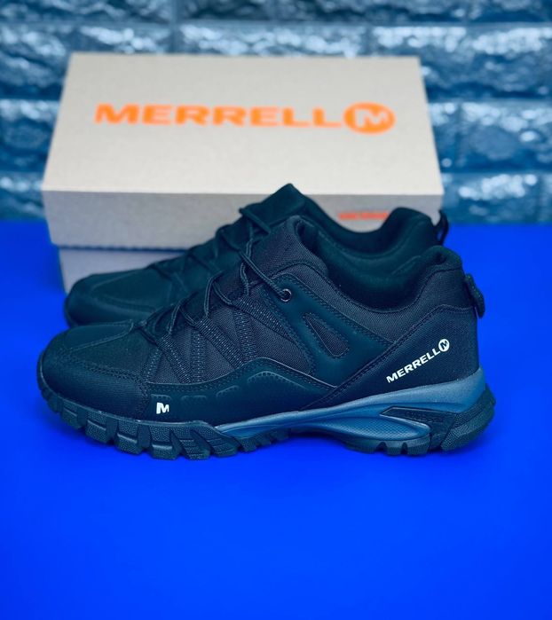 Мужские кроссовки Merrell Черные термо кроссовки Мерел: 1 299 грн ...