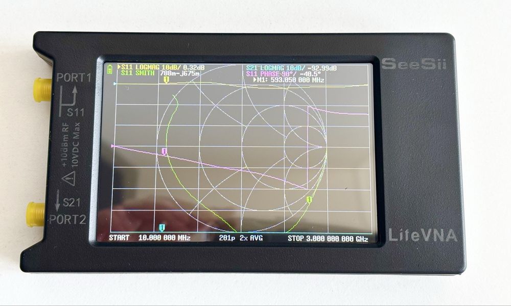 Продам векторний аналізатор LiteVNA-64 (50kHz - 6.3GHz)