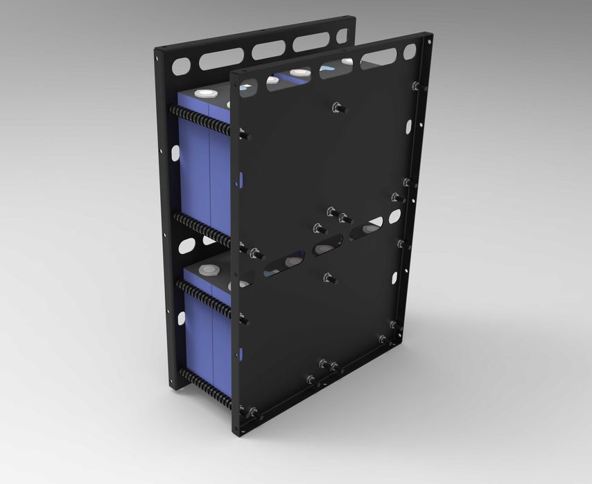 Корпус двоповерховий 280-304-314 8S-16S для комірок EVE LiFePo4