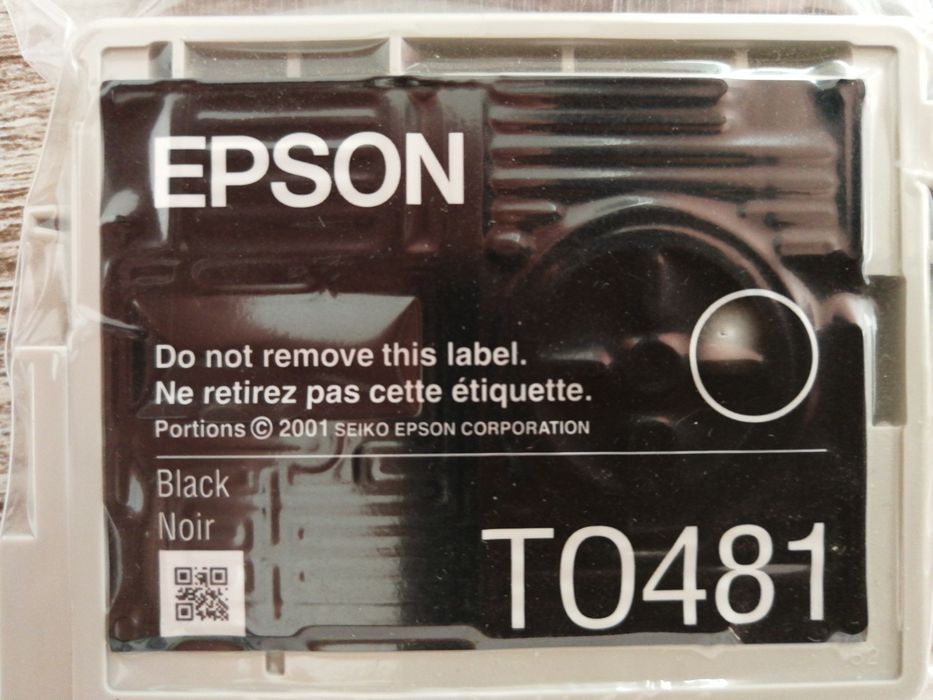 Tinteiro Epson T0481 Black (Original e selado)