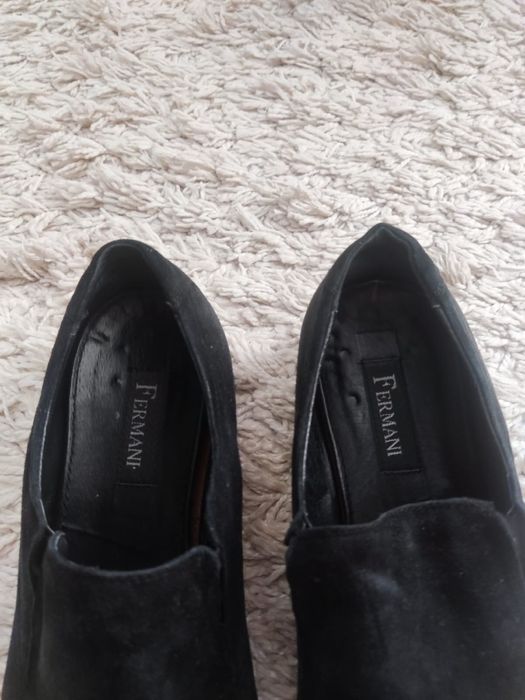 Туфли натуральный замш 43 р