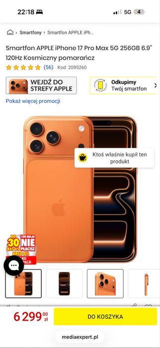 Iphone 17 pro max stan 10/10 dluga gwarancja.