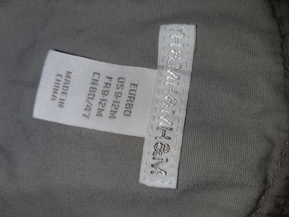Spodnie ogrodniczki szorty 80 H&M
