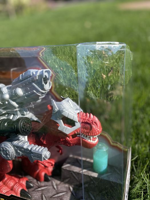 Большой динозавр T-Rex с боевым оружием, Robo Alive Dino Wars Mega-Rex