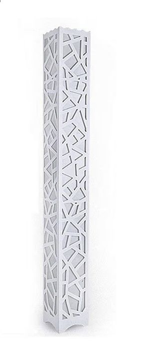 Lampa podłogowa Nowoczesny styl LED Ciepła biała, pusta rzeźba 120x14