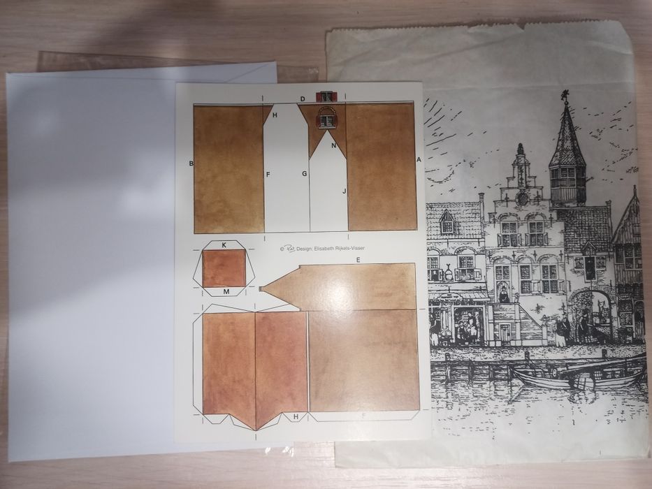 Открытка дом-музей Рембрандта Амстердам