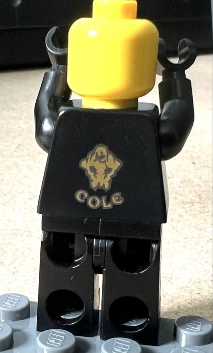 Lego Ninjago - Cole DX ( njo0015 ) + akcesoria