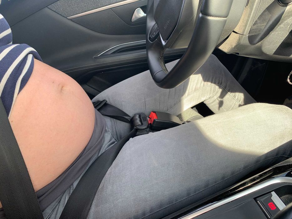 Cinto de segurança para grávidas