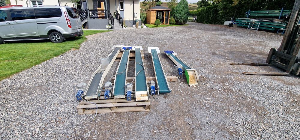 Przenośnik taśmowy taśmociąg podajnik taśmowy