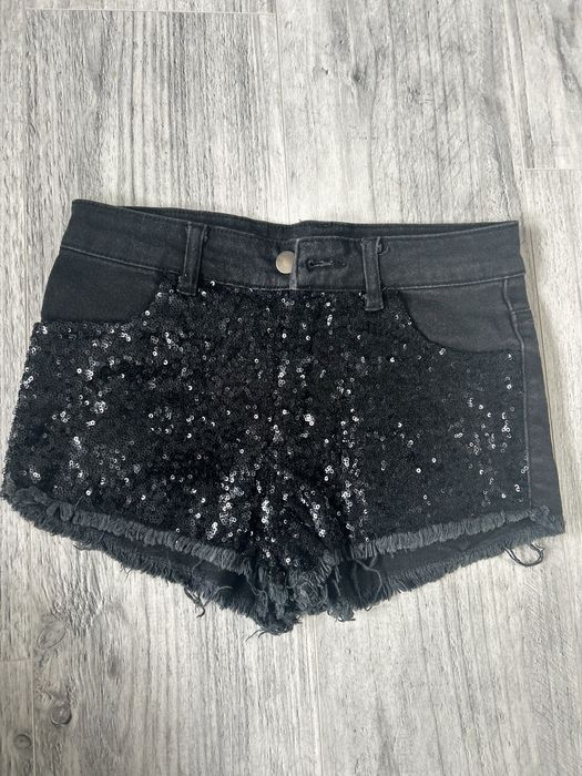 Spodenki z cekinami XS