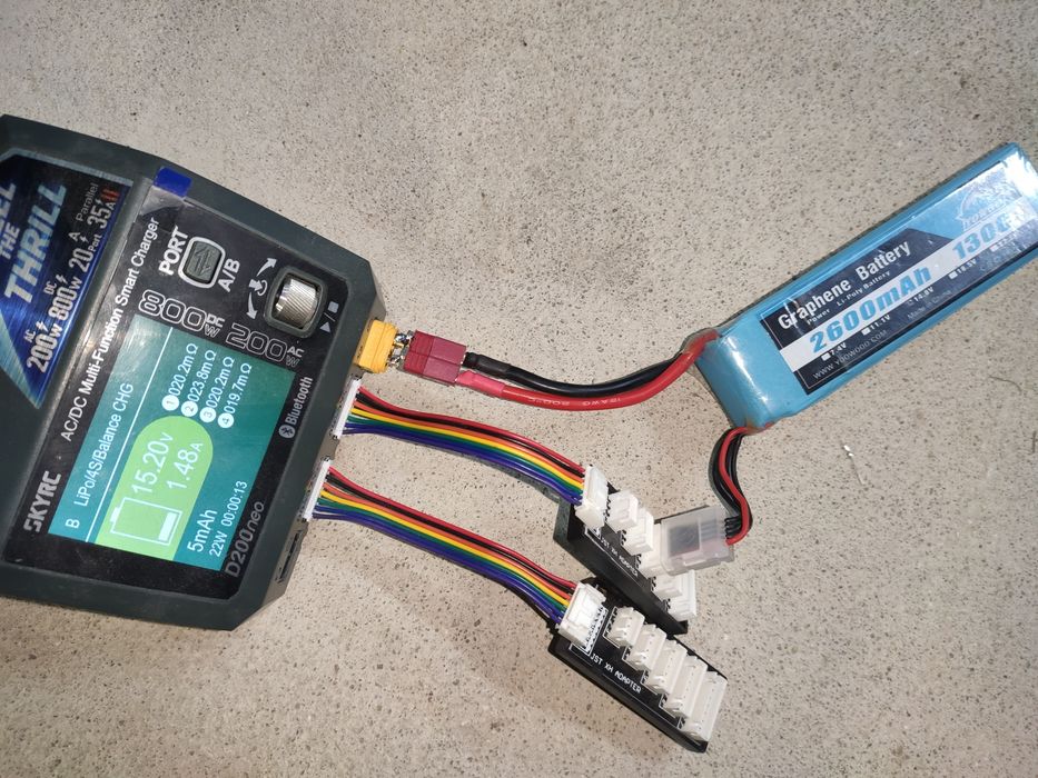 Obserwuj
YOWOO bateria LiPo 14,8 V 2600 mAh 130 C 4S