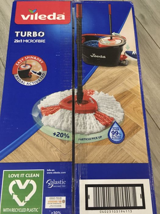 Nowy mop Vileda Turbo 2in1 Microfibre