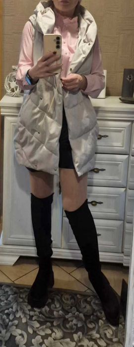 Reserved bezrękawnik kamizelka długa pikowana S / 36 / 8 J. Nowy