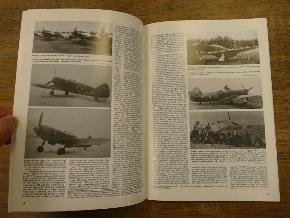 Monografia Stalinowskie Sokoły Kampanie Lotnicze 7 AJ Press Wrocław