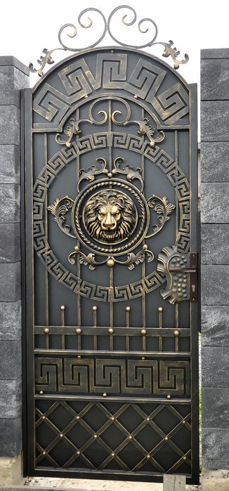 Ворота. Ковані ворота. Кованые ворота. Ворота з ковкою. Брама. Калітка
