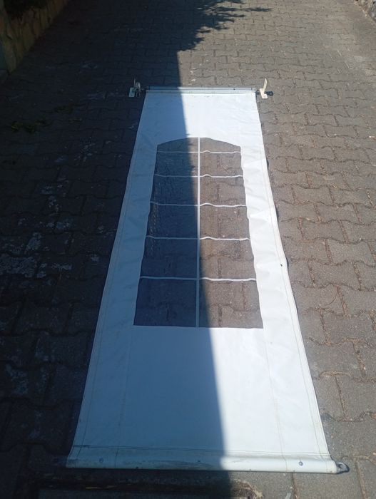 Toldo vertical branco