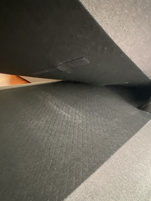 Sofá cinza Conforama – 2 módulos com chaise longue