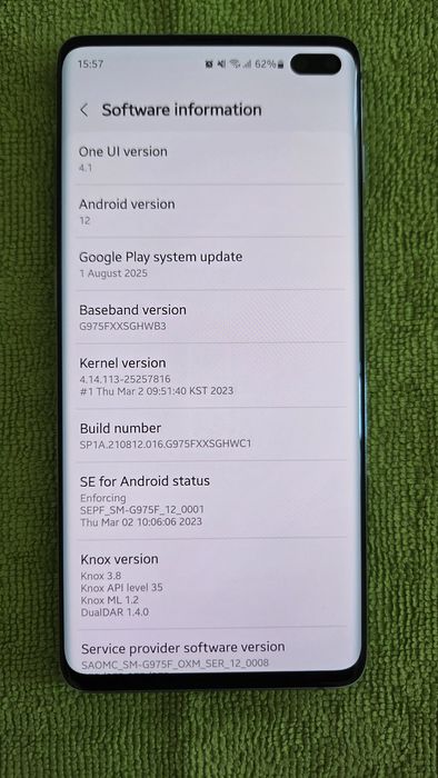 Samsung Galaxy S10 Plus COMO NOVO + carregador wireless duo!!!