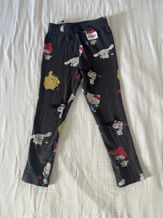 Leggings Hello Kitty and Friends cinzento-escuro, Zara, 4 anos