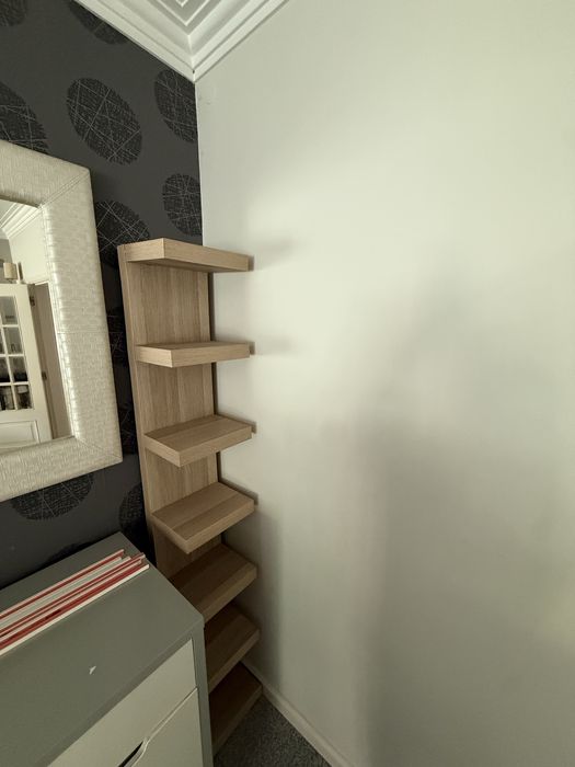 LACK Estante de parede, madeira - IKEA