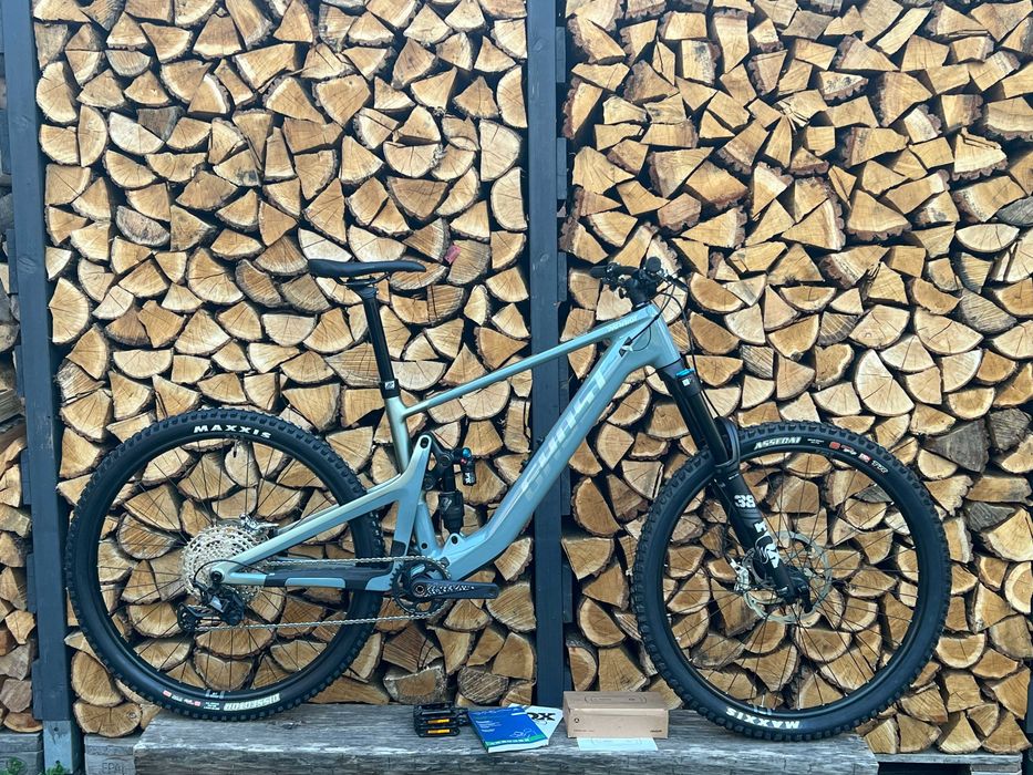 Karbon Full typu SL Ghost Path Riot Rower elektryczny roz. L 177-189cm DT swiss FOX 38 X2 shimano XT