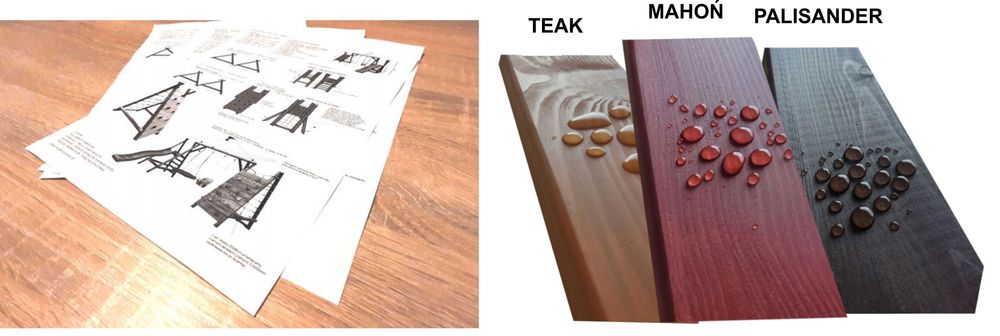 Plac Zabaw do Ogrodu Ścianka MEGA2.0 KANTÓWKA9X9XCM Producent