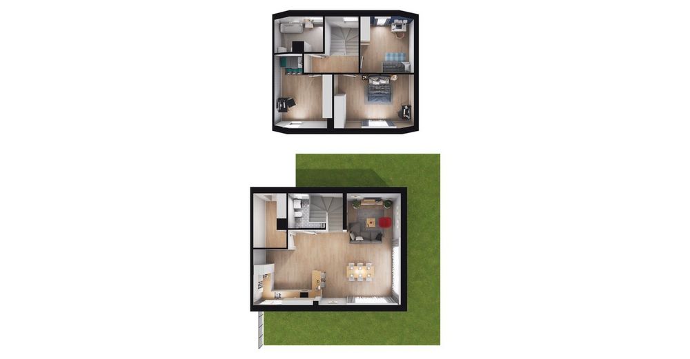 4-pokojowy dom 110m2 + ogródek Bez Prowizji
