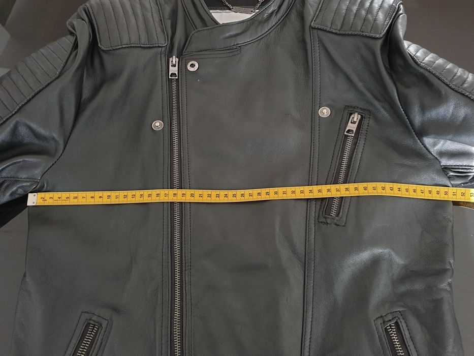 Casaco Cabedal semi-novo marca VIPARO - Tamanho M