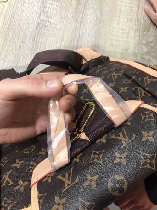 Mochila louis vuitton monograma