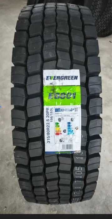 315/80R22.5 Evergreen EG801 | mocna opona na oś napędową | FV