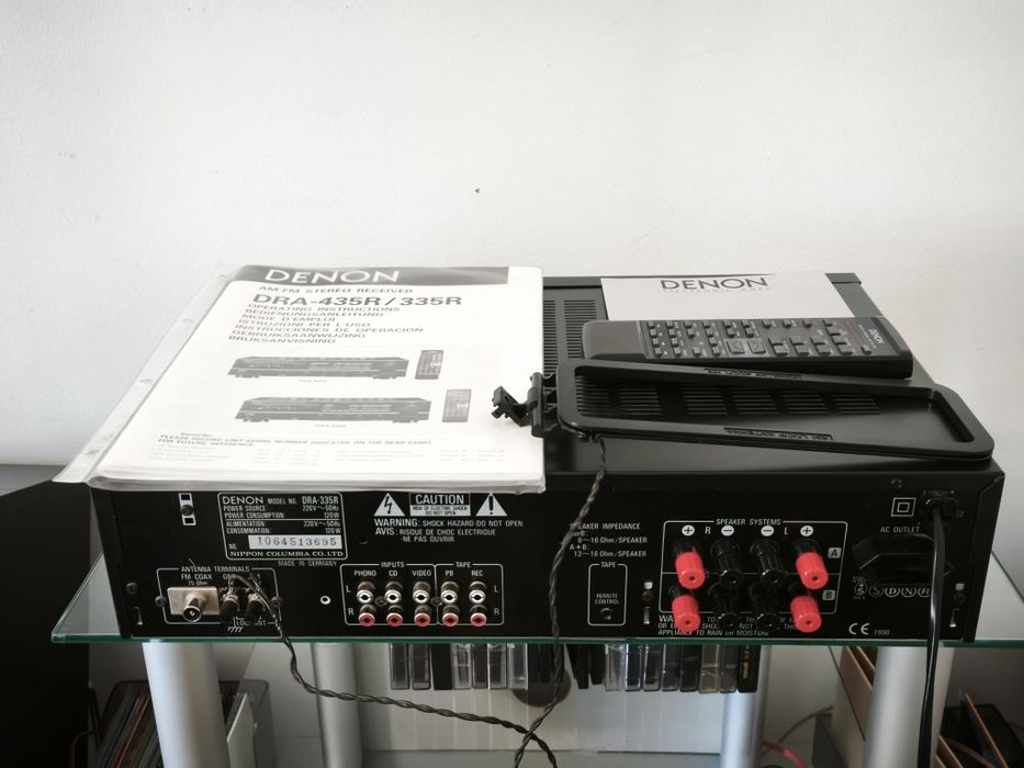 Стерео ресивер Denon DRA-335 ! Пульт  ! Відмінний стан !  Зроблено у Німеччині !